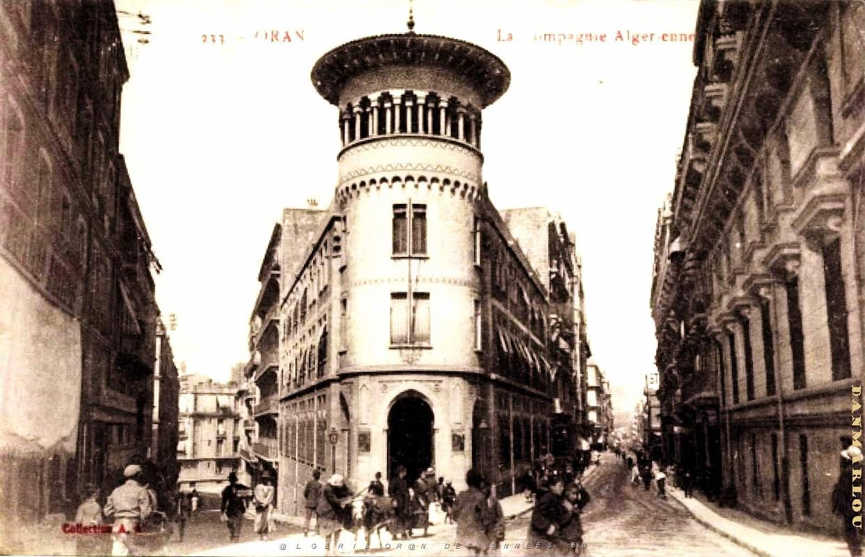 Oran - Rues de la Paix et Alsace-Lorraine - Compagnie Algerienne.jpg